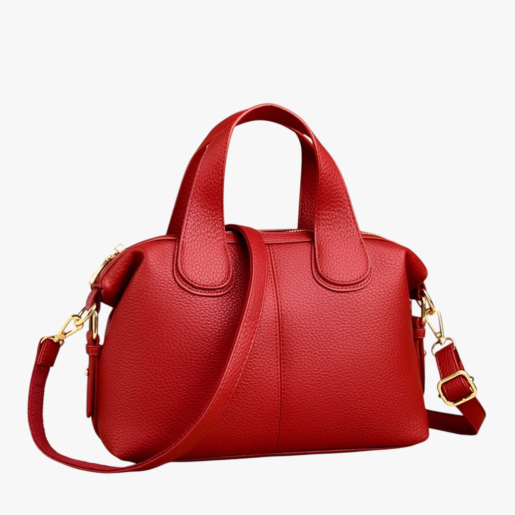 Compact PU Leather Crossbody Bag with Adjustable Strap