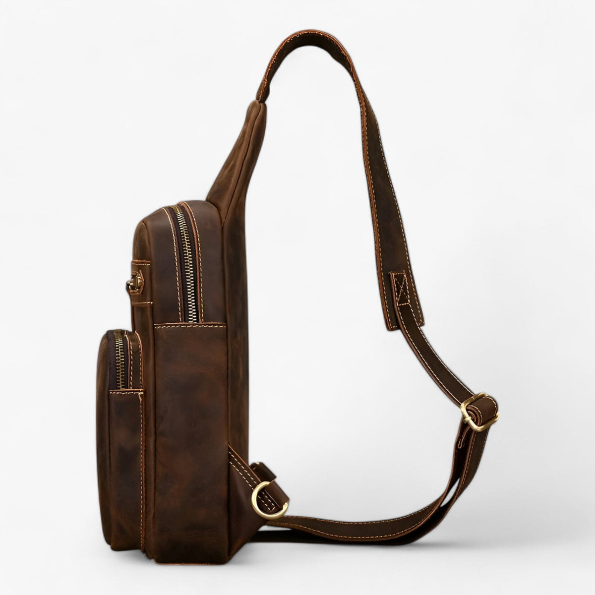Textured Cross-Body Satchel for Daily Use