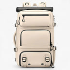 Water-Resistant travel backpack with a shoe compartment