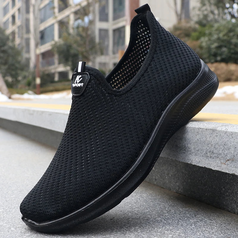 Seamless Breathable Comfort Shoes for Men, Mesh Upper