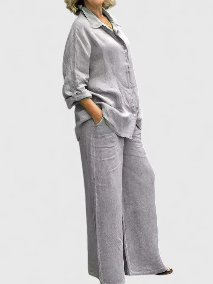 Relaxed Two Piece Set with Versatile Styling