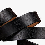 Women's Faux Leather Belt with Adjustable Waist Fit