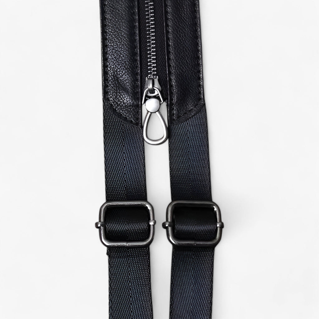 Bolso convertible: riñonera de pecho y mochila en uno
