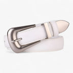 Faux Leather Buckle Belt for Casual and Formal Wear