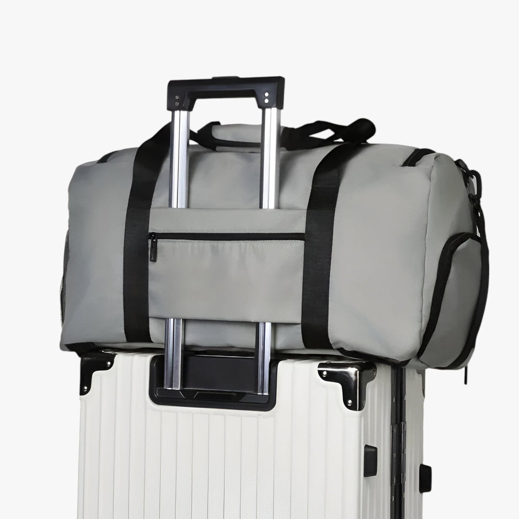 Lightweight Water-Repellent Travel Bag with Compartments