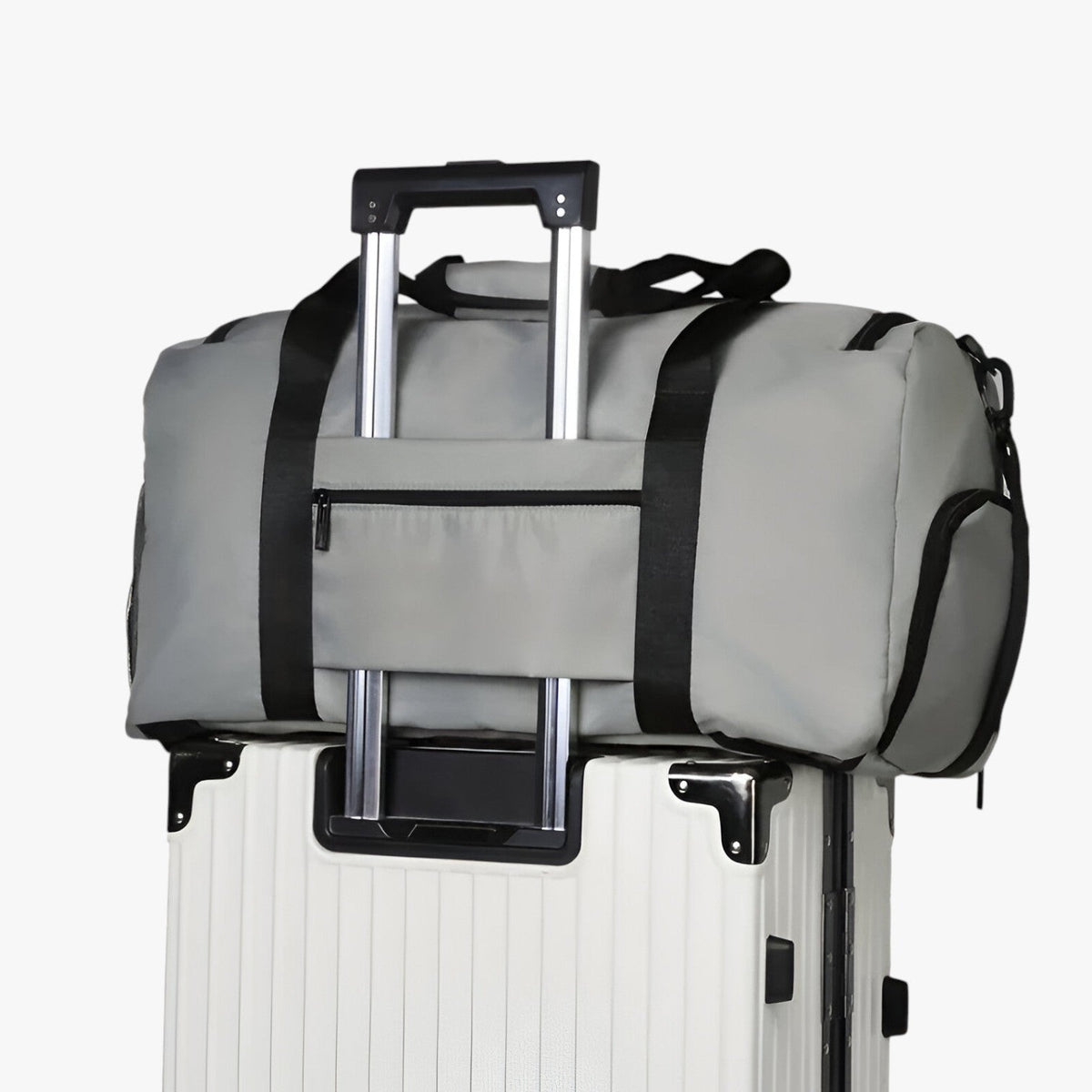 Lightweight Water-Repellent Travel Bag with Compartments