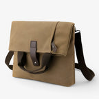 Bolso de hombro de lona con correa ajustable para el trabajo y los viajes