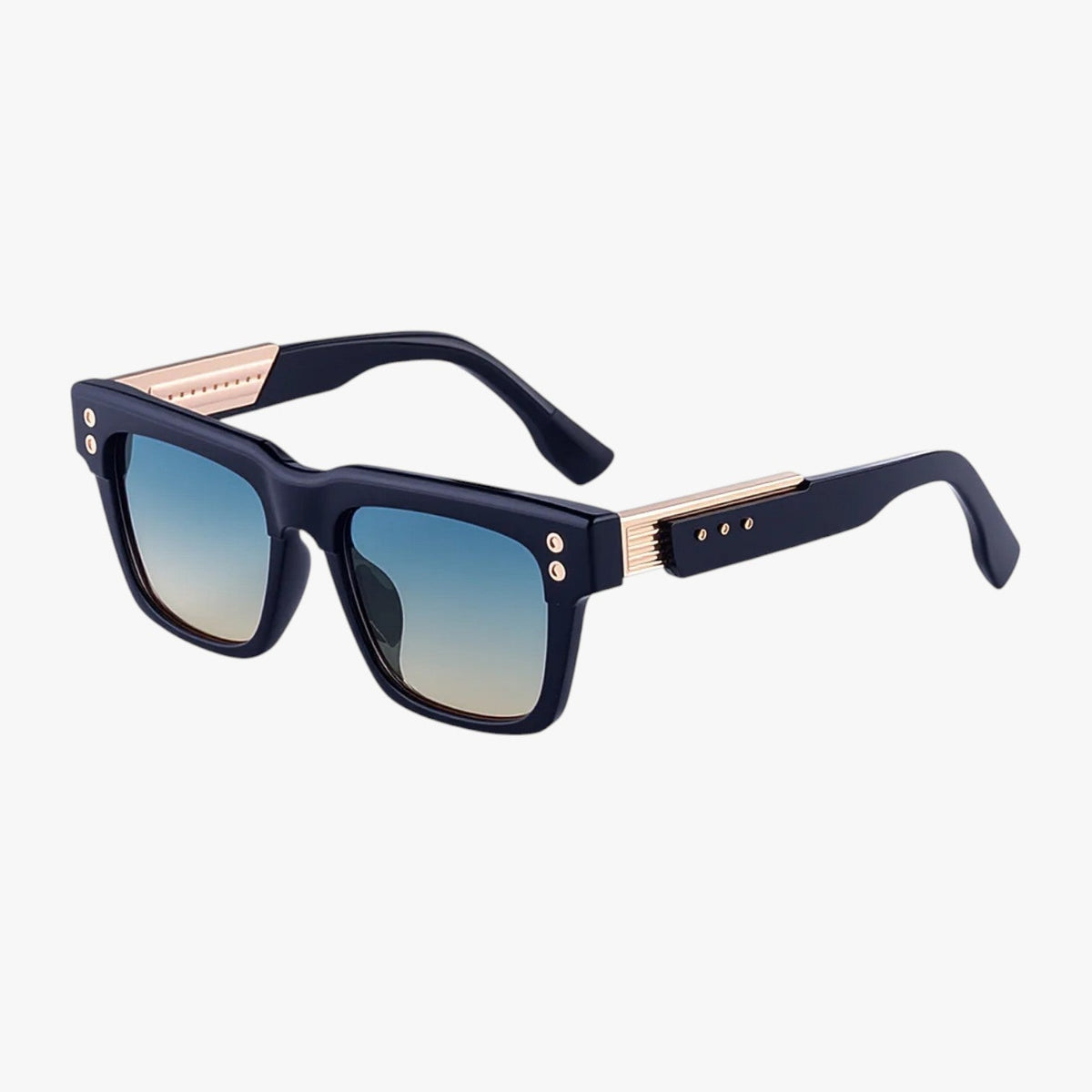 Retro sunglasses with a distinctive '70s silhouette