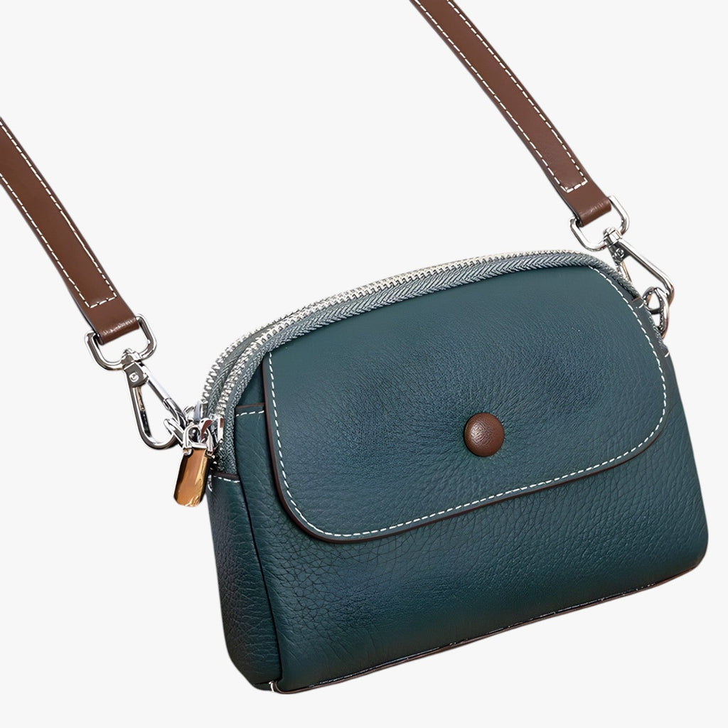 Spacious Shoulder Bag with Multiple Compartments