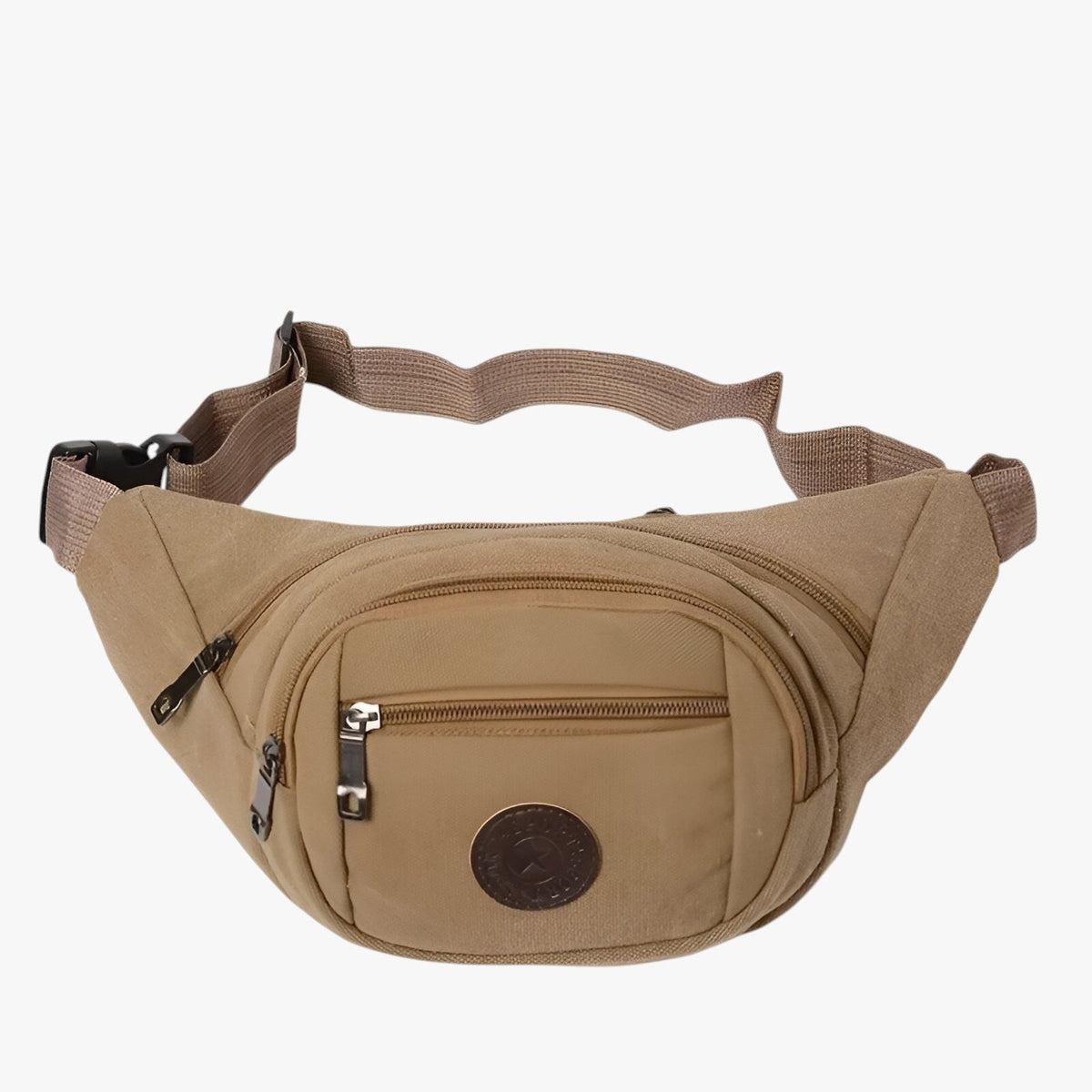 Lightweight Water-Resistant Belt Bag for Outdoor Use
