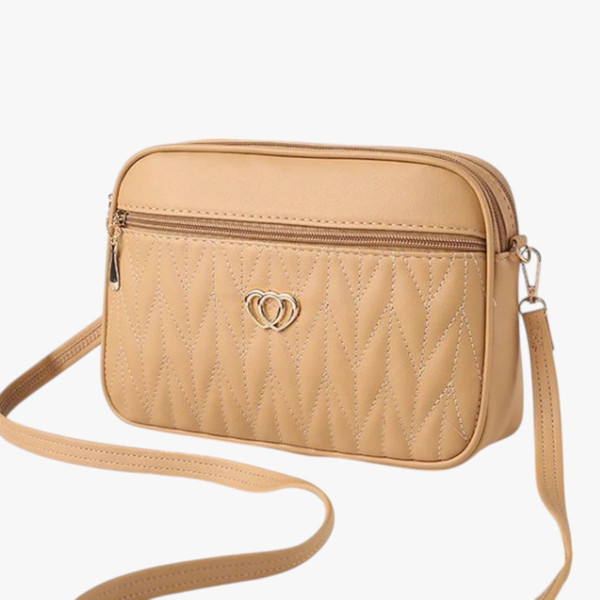 Bolso de piel sintética PU suave con correa bandolera ajustable