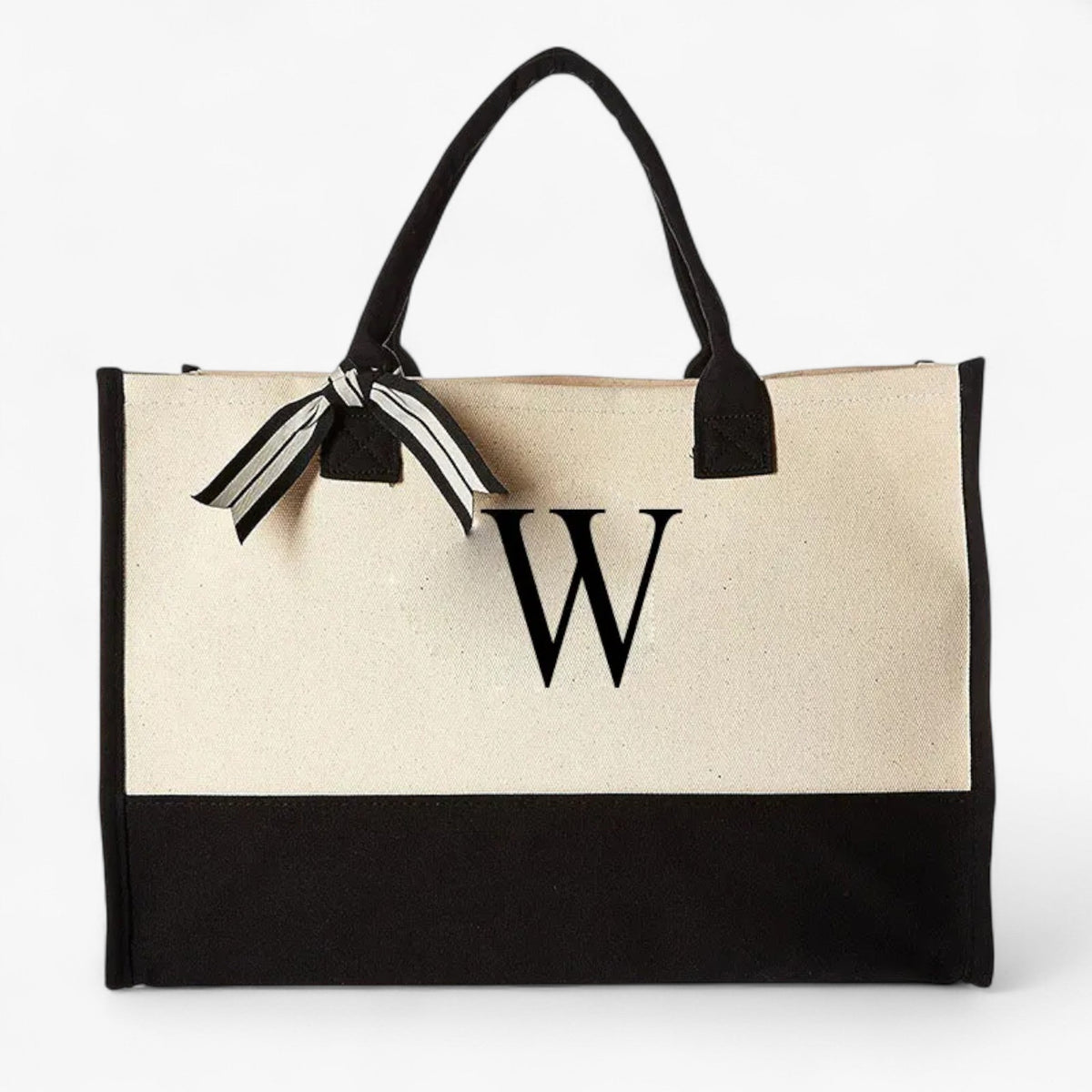 Personalised Canvas Cotton Tote Bag with Custom Print