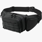 Multifunctional tactical waist bag for outdoor use