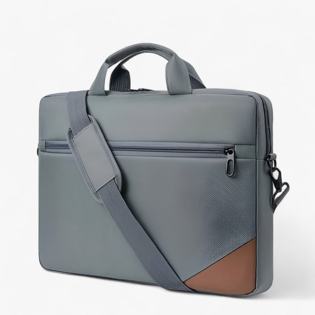 Flexibel laptopväska med justerbar crossbodyrem