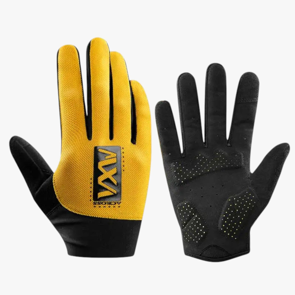 Guantes de ciclismo táctiles con palma antideslizante y acolchado