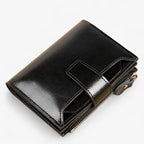 RFID-Blocking Wallet with Card and ID Slots