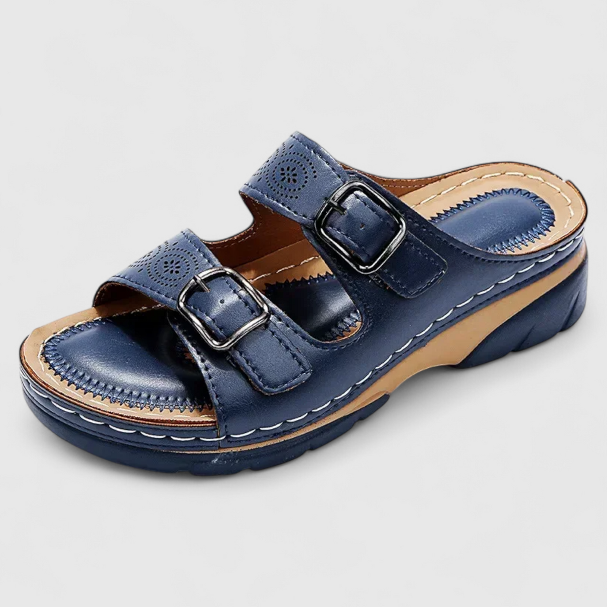 Sandalias ortopédicas con hebillas para la comodidad del verano