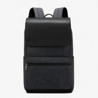 Hard-Shell Backpack with Hidden Zippers and USB Port