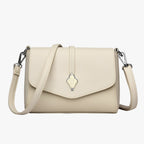 Structured PU Leather Shoulder Bag with Adjustable Strap