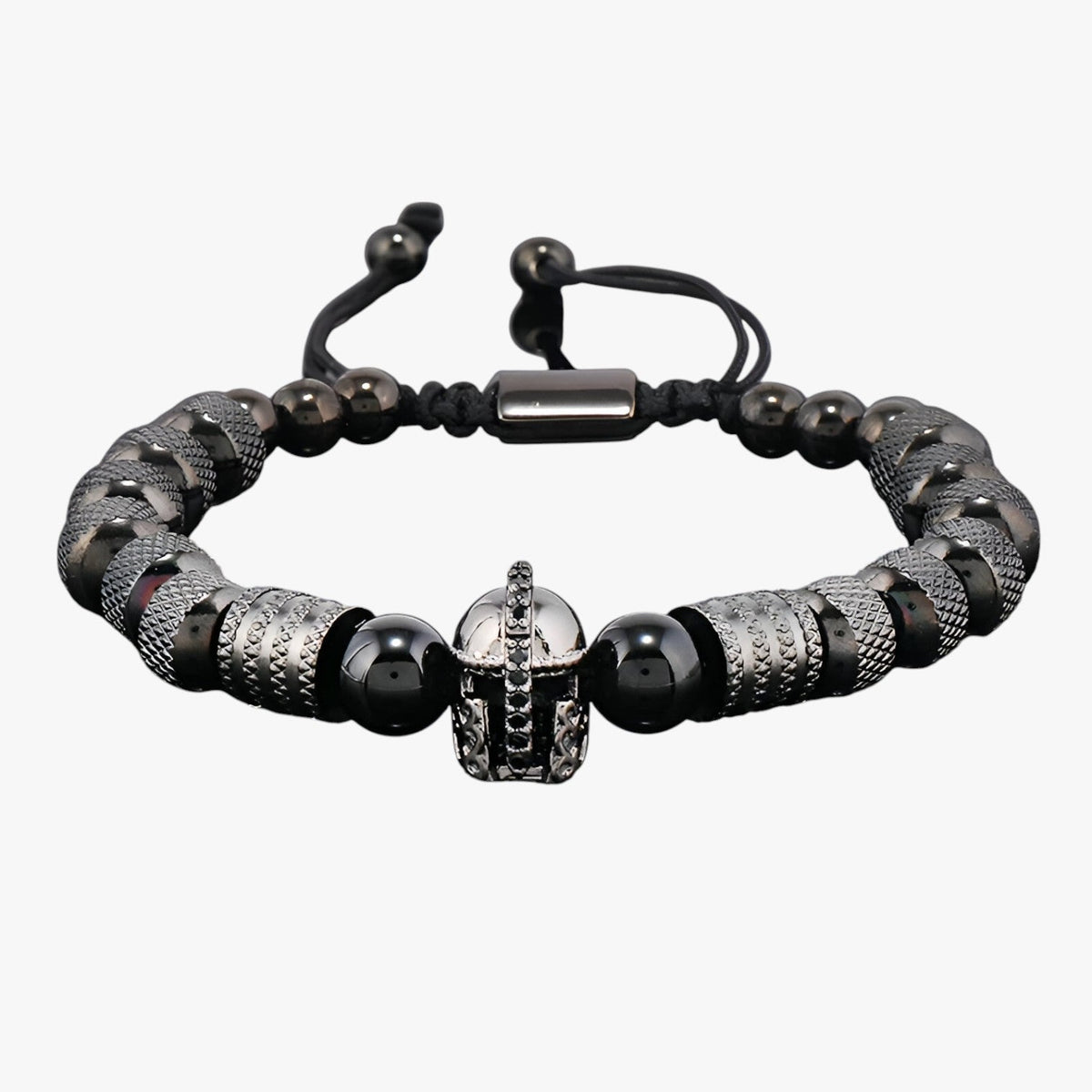 Spartan Helmet Stainless Steel Bracelet for Men