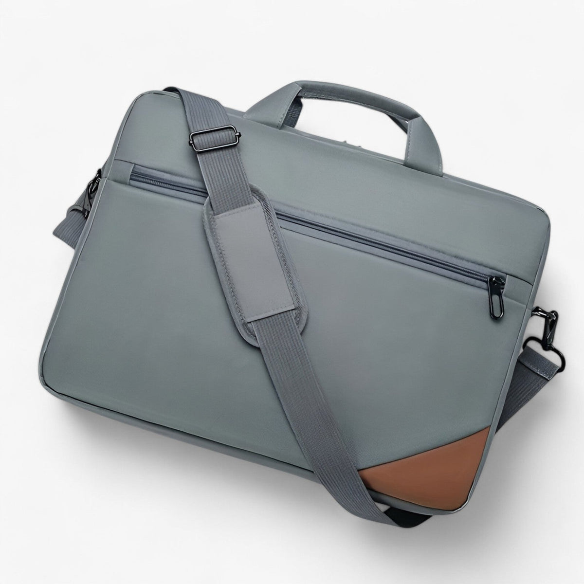Flexibel laptopväska med justerbar crossbodyrem