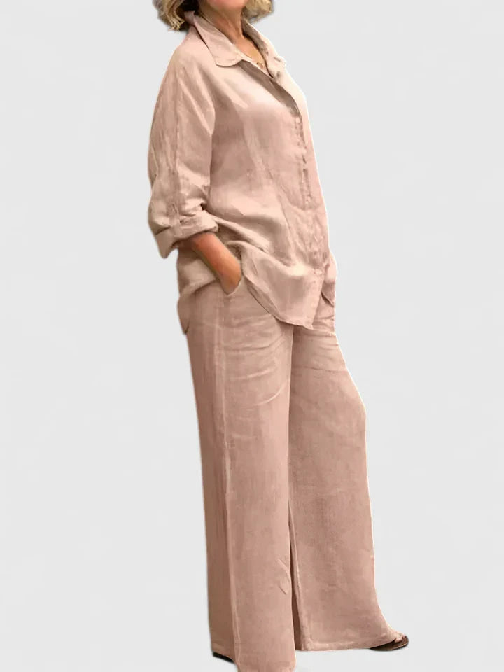 Relaxed Two Piece Set with Versatile Styling