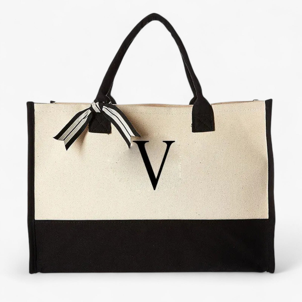 Personalised Canvas Cotton Tote Bag with Custom Print