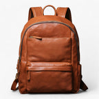Vintage-Style Backpack with 15-Inch Laptop Sleeve
