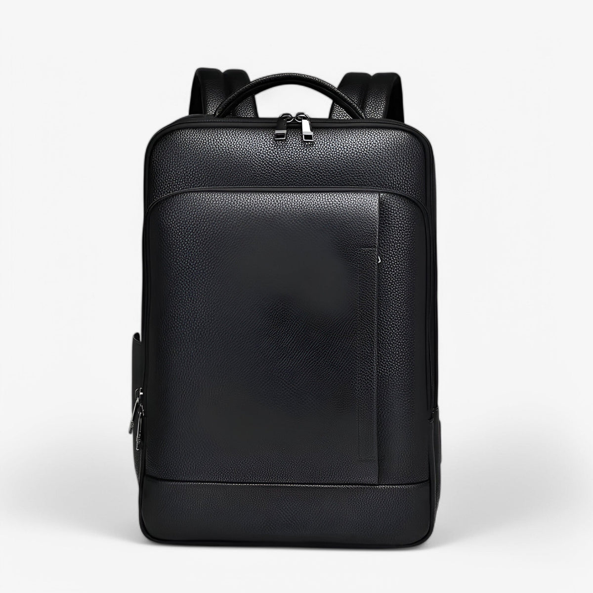Faux Leather Backpack with Built-In USB Charging Port