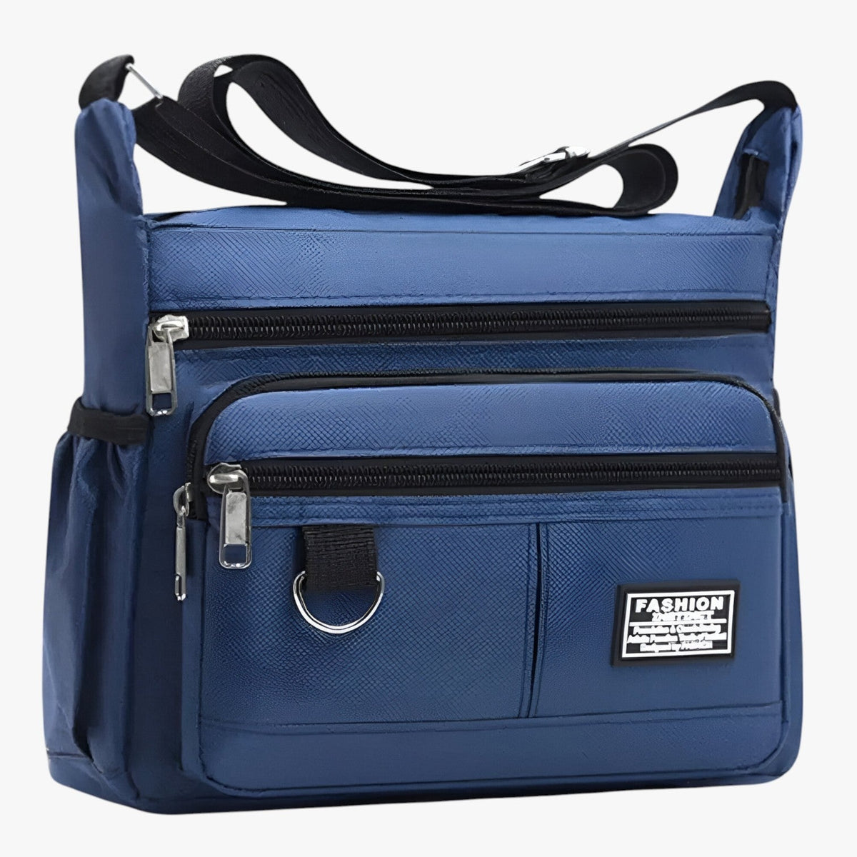 Structured Shoulder Work Bag with Laptop Compartment for Men