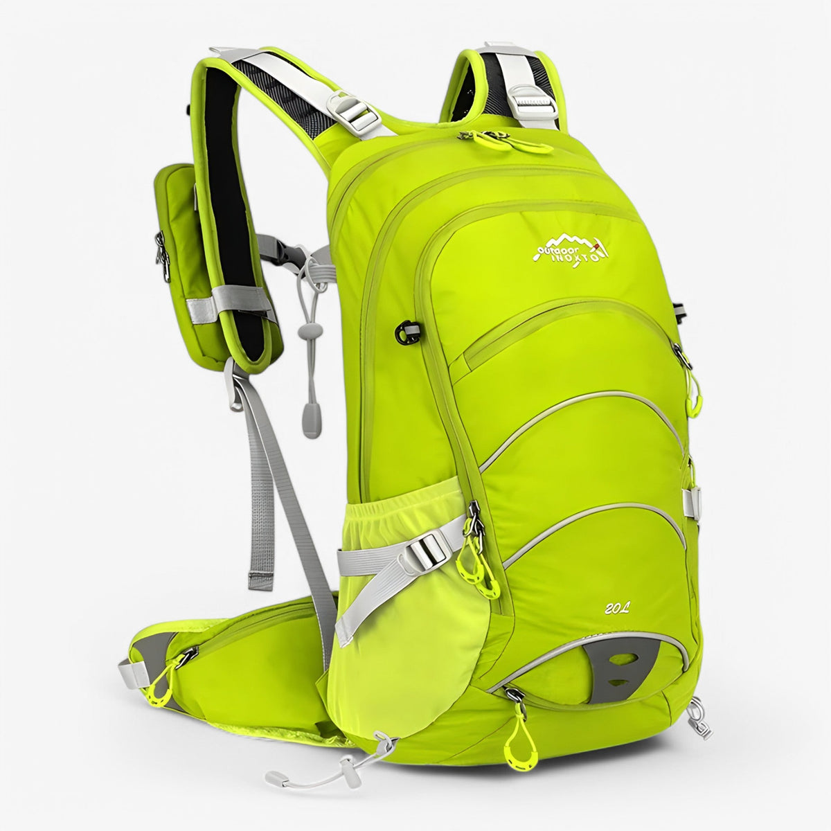 20L Water-Resistant Trekking Backpack with Reflective Details