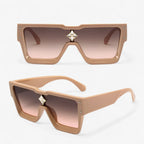 Square Frame Unisex Sunglasses with Lightweight Ergonomic Build
