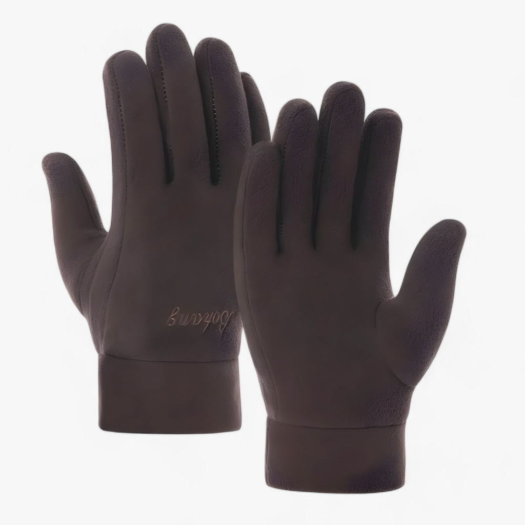Unisex termohandskar med touchscreenfingertoppar