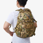 40L Tactical Backpack with Modular MOLLE Attachment System