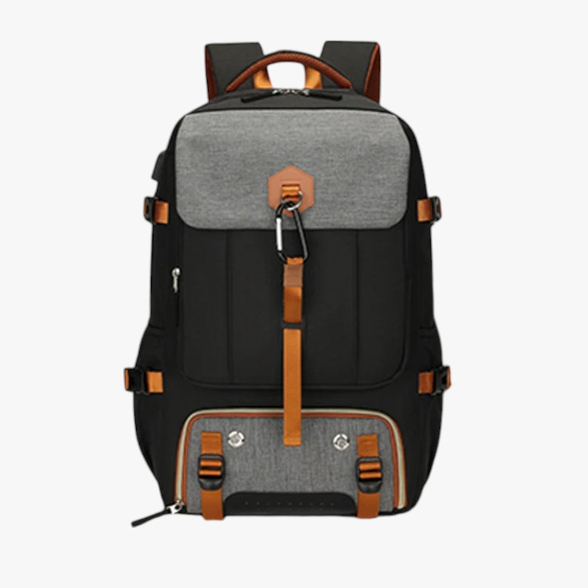 Large-Capacity Backpack with Anti-Theft Pockets for Travel