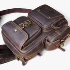 Structured Shoulder Bag with Multiple Organised Compartments