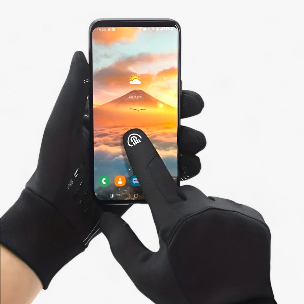 Touchscreen Cold-Weather Gloves with Slip-Resistant Grip