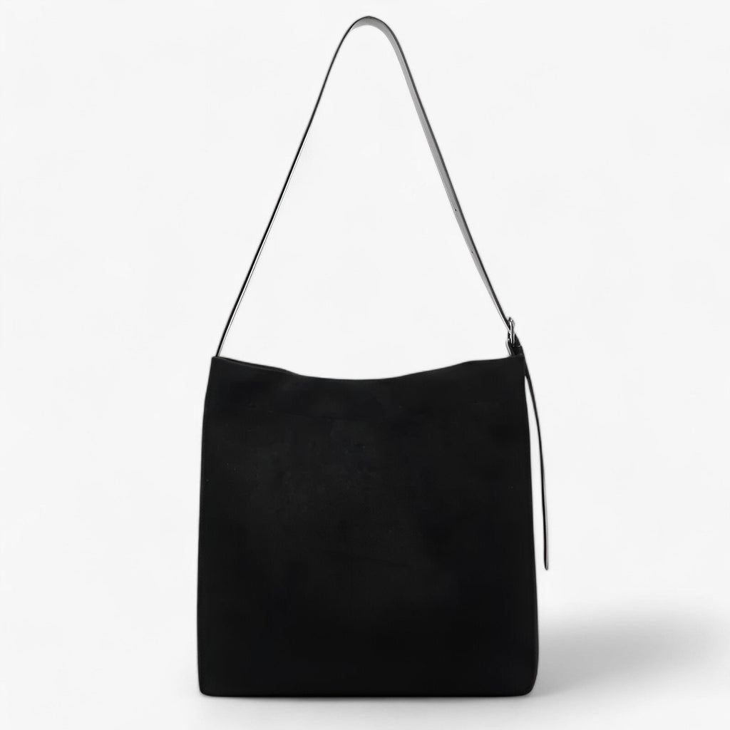 Bolso de hombro y bandolera con efecto ante