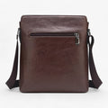 Bolso de hombro de piel sintética PU con varios bolsillos interiores