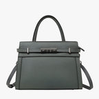 Structured Handbag with Soft Handles