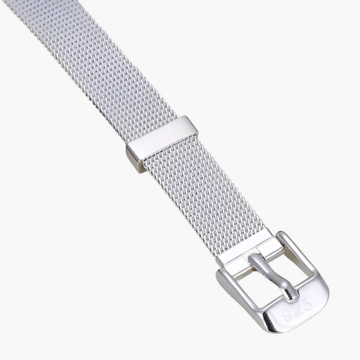 Silver-Tone Bracelet for Men with Adjustable Links