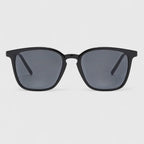 Retro Rectangle Sunglasses with Vintage Frame