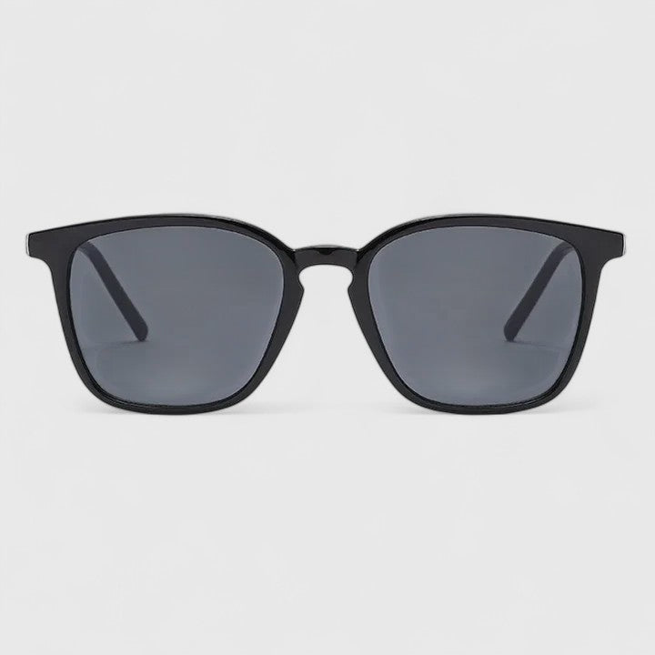 Retro Rectangle Sunglasses with Vintage Frame