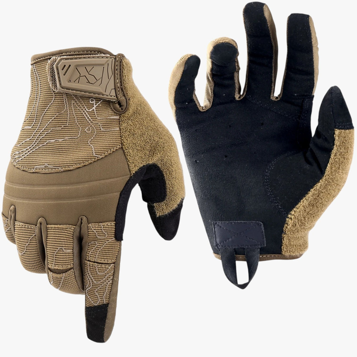 Full-Finger Tactical Touchscreen Gloves with Grip Lining