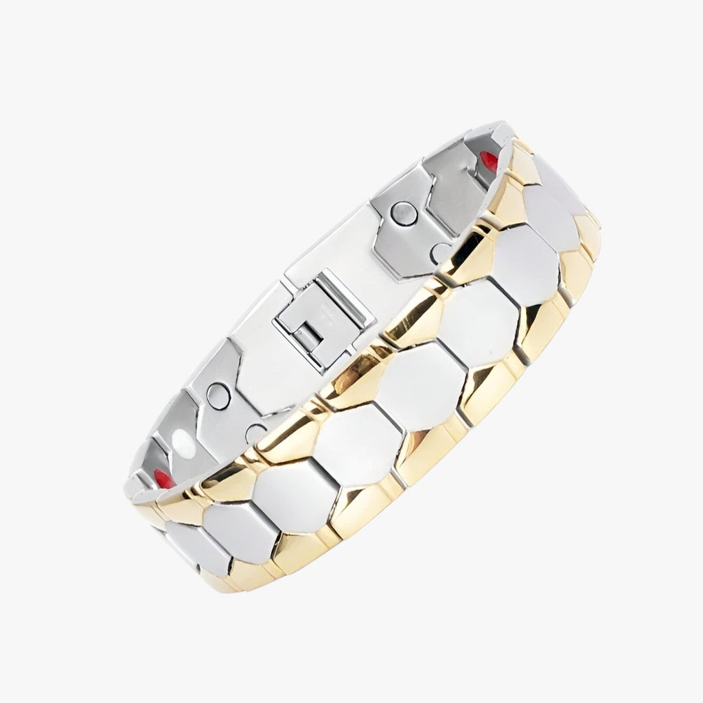 Removable Geometric Bracelet with Adjustable Sizing