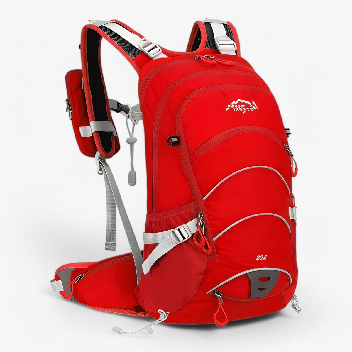 20L Water-Resistant Trekking Backpack with Reflective Details