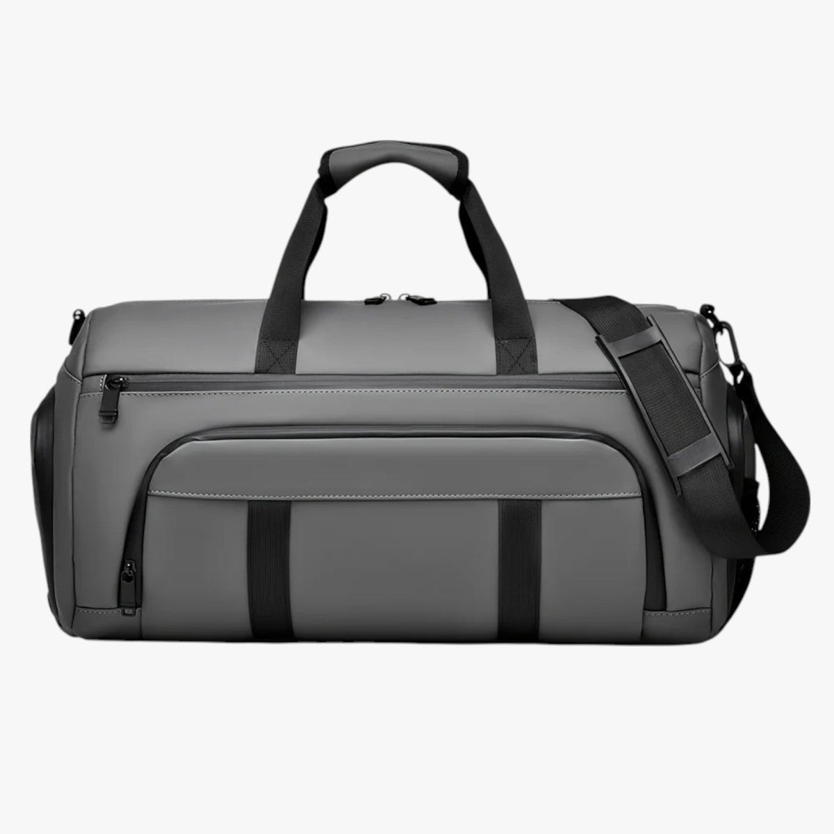 Durable Canvas Sports Duffel Bag with Adjustable Strap