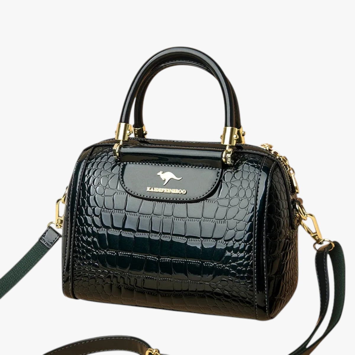 Structured Shoulder Bag with Adjustable Strap