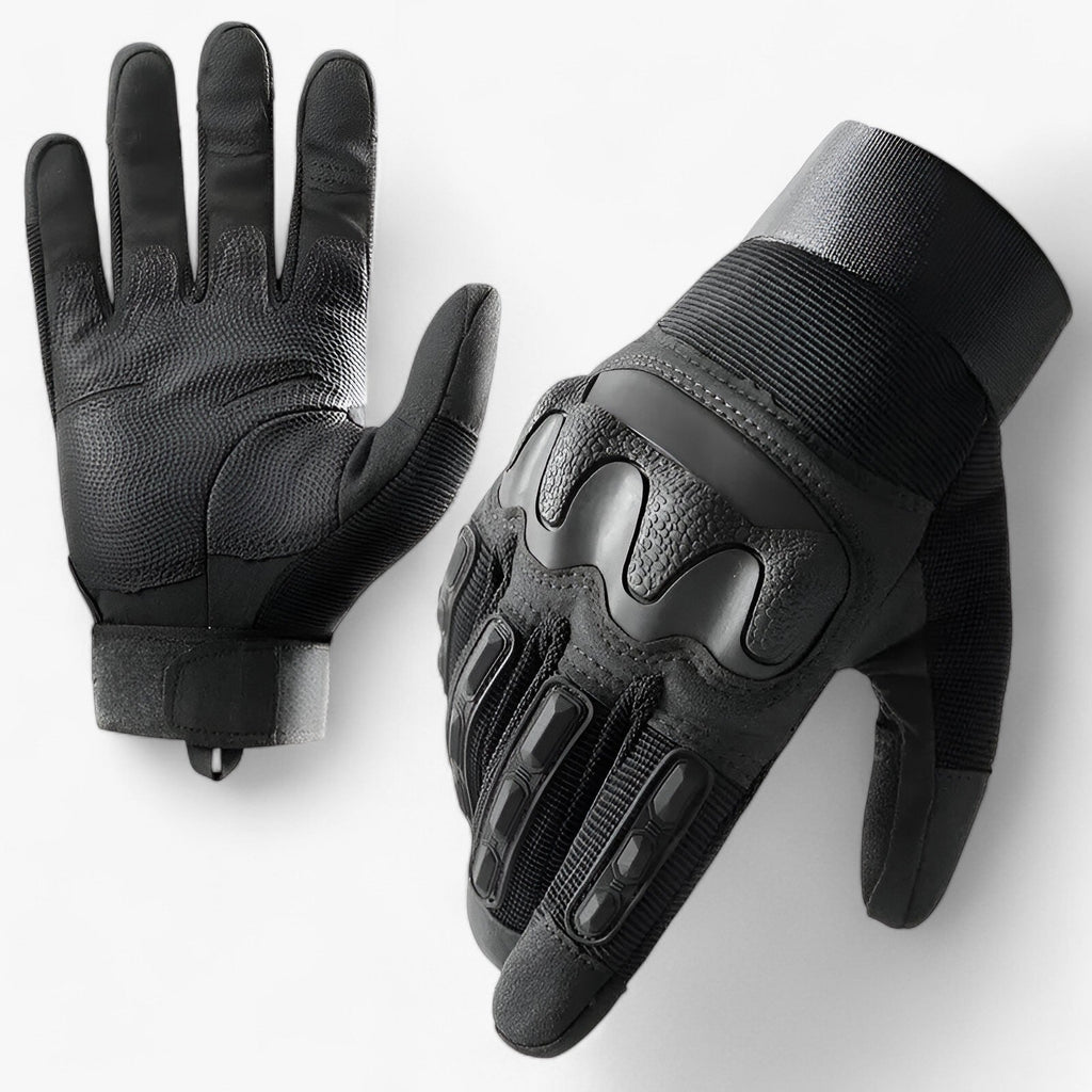 Tactical work gloves with touchscreen compatibility