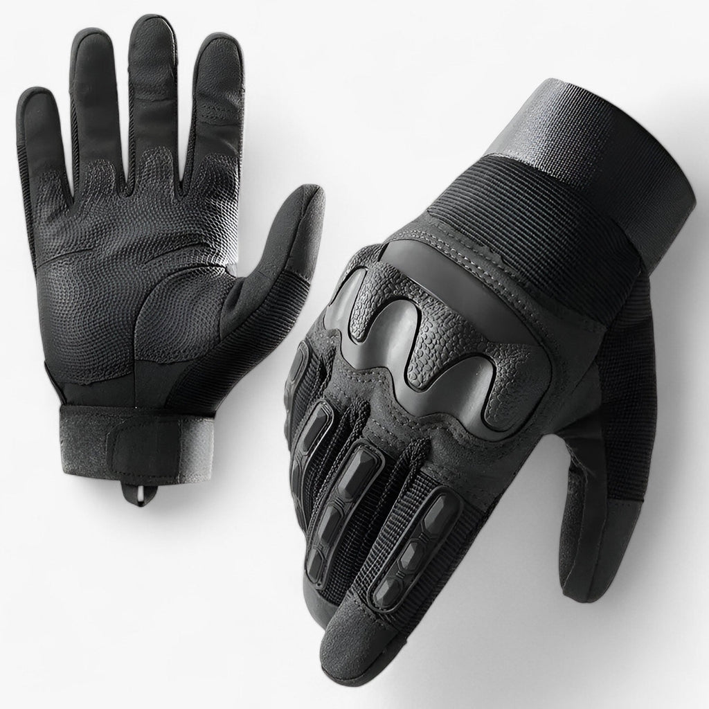 Tactical work gloves with touchscreen compatibility